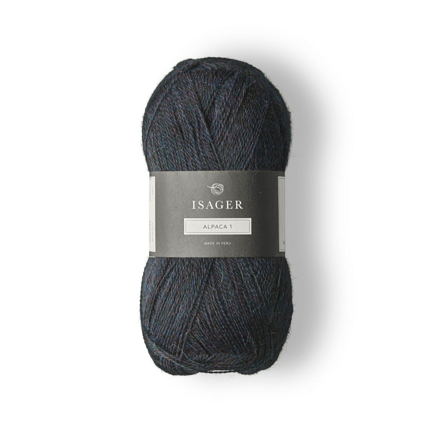 Isager Alpaca 1 MidNight