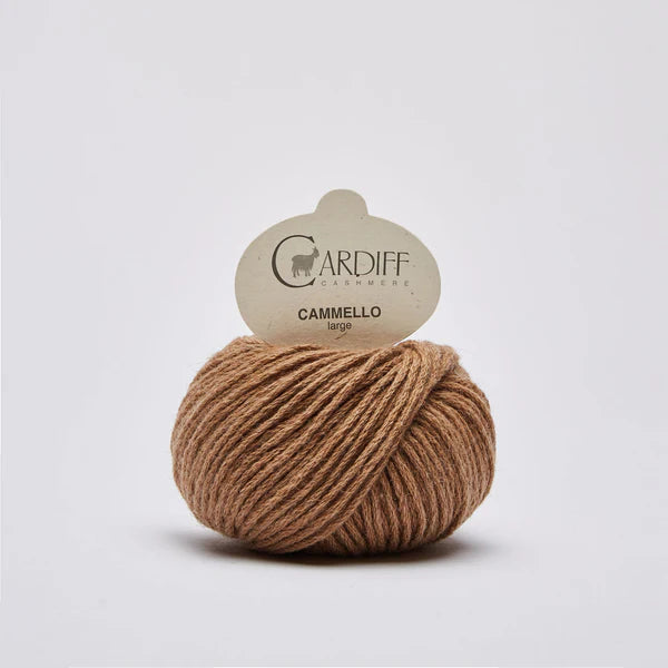 Cardiff Cashmere Cammello Large