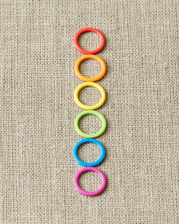 Cocoknits Colored Ring Stitch Marker original large maskemarkører