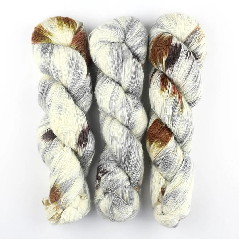 Cowgirlblues Merino Single Lace Writing in the sand