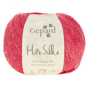Gepard_hoersilke_332_Coral_red_koral_roed