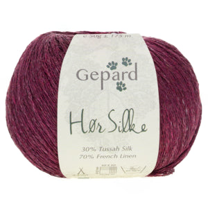 Gepard Hør Silke 470 Ny Bordeaux