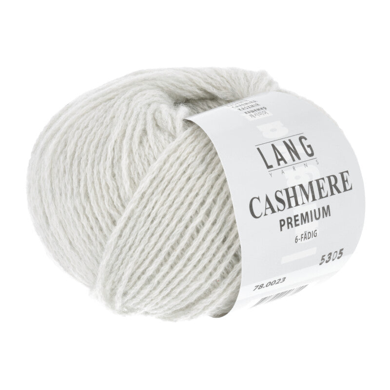 Lang Yarns Cashmere Premium 23 Light Grey Mélange