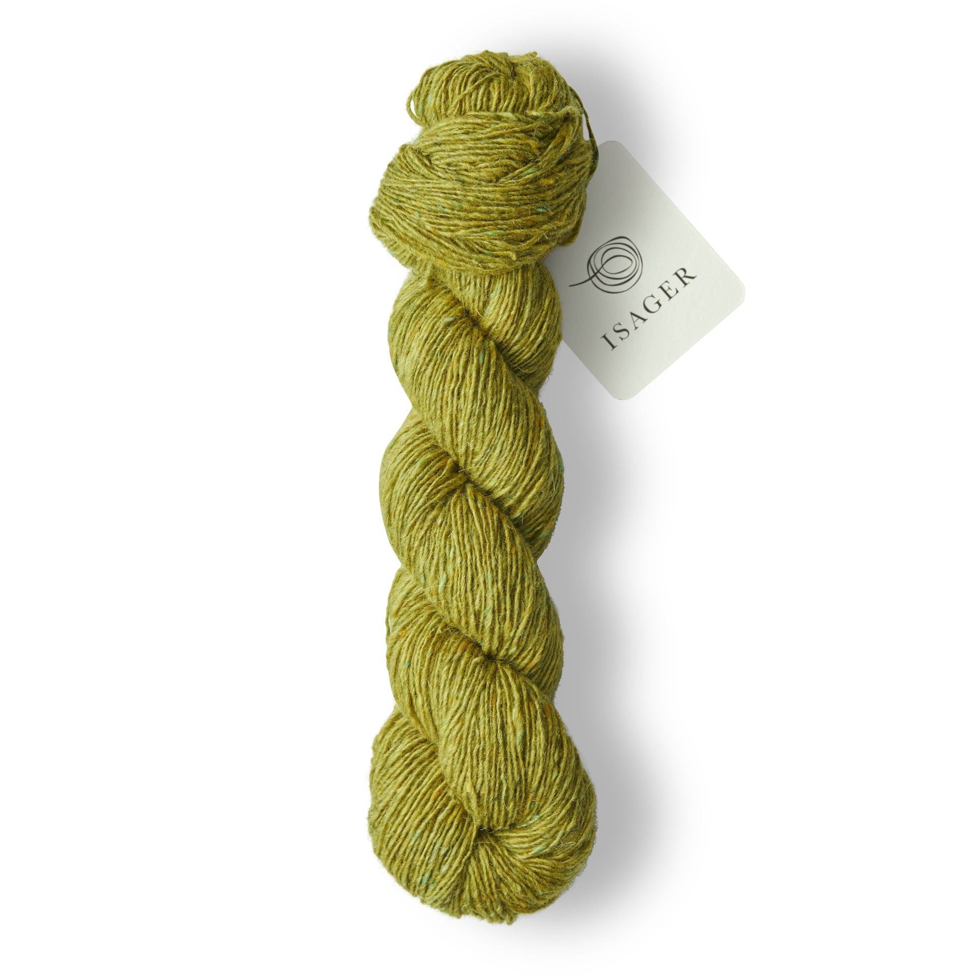 Isager Tweed Lime