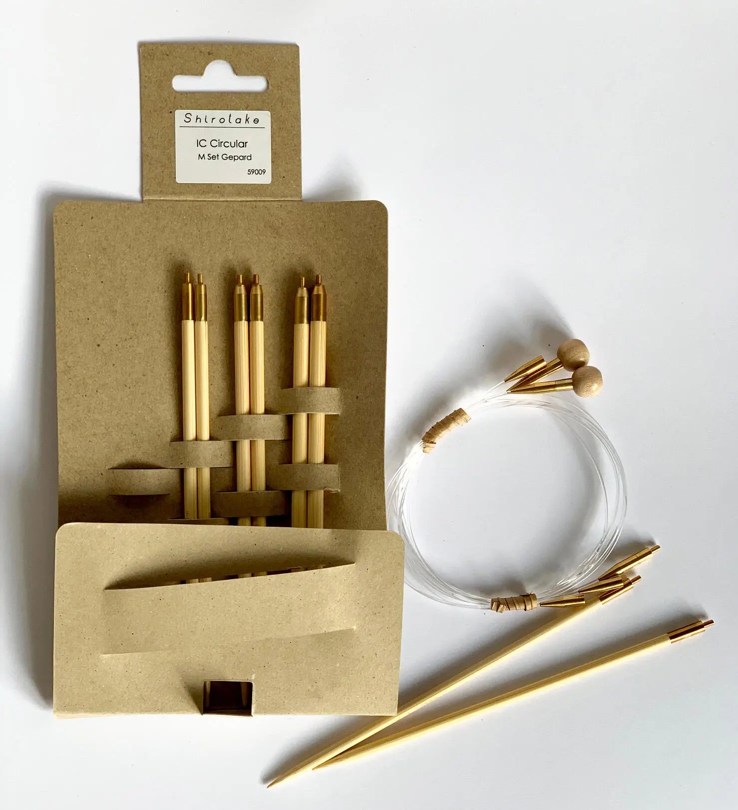 Seeknit Shirotake M2 Starter sæt 14 cm 4 str.