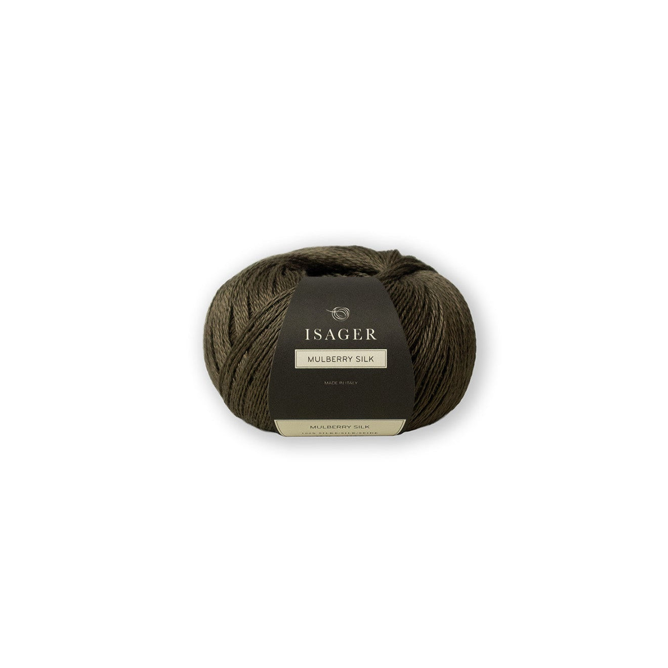 Isager Mulberry Silk Khaki