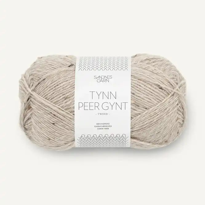 Sandnes Peer Gynt Tweed 2655 Beige Tweed