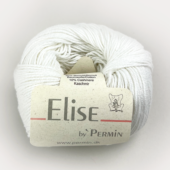 Permin Elise hvid 10