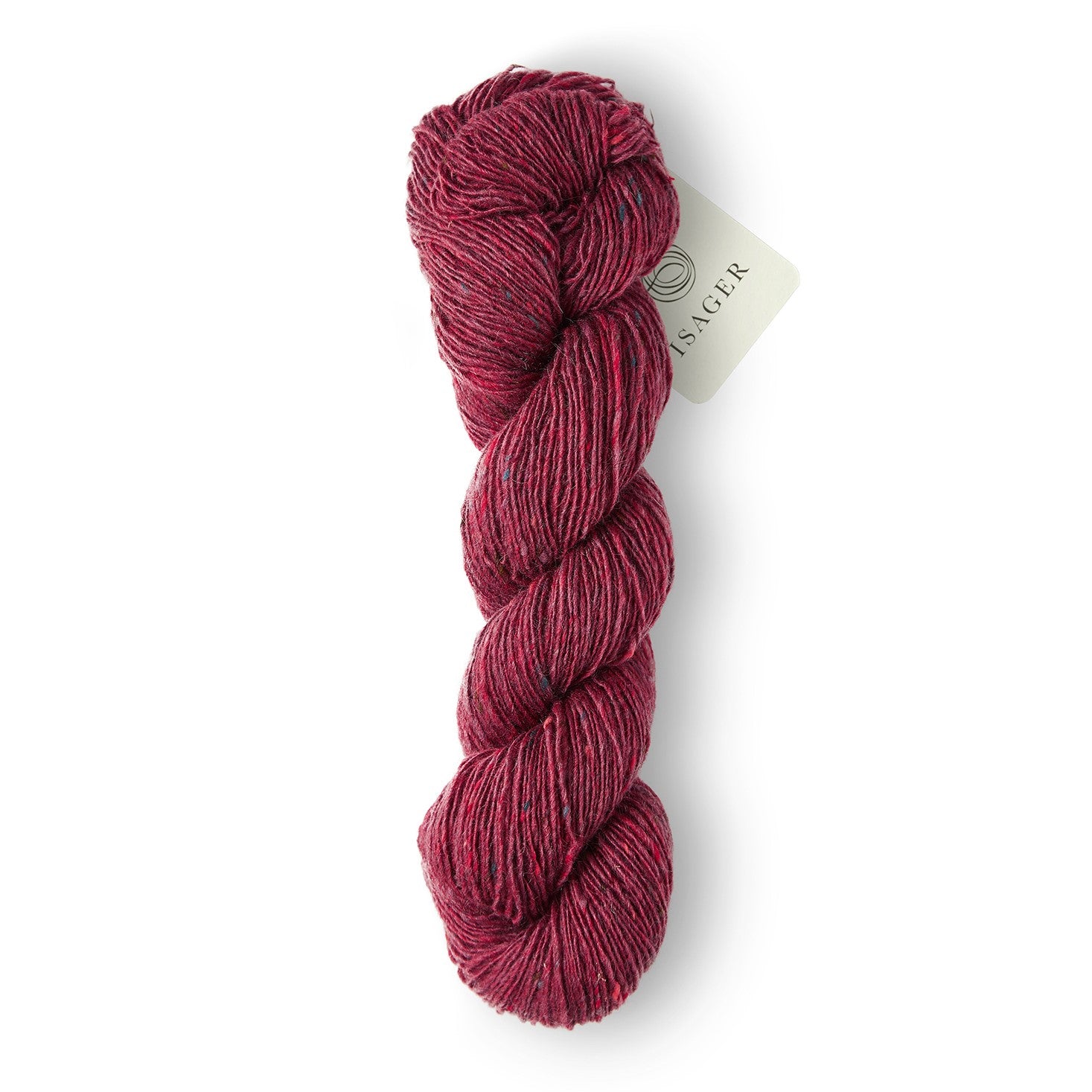 Isager Tweed Plum