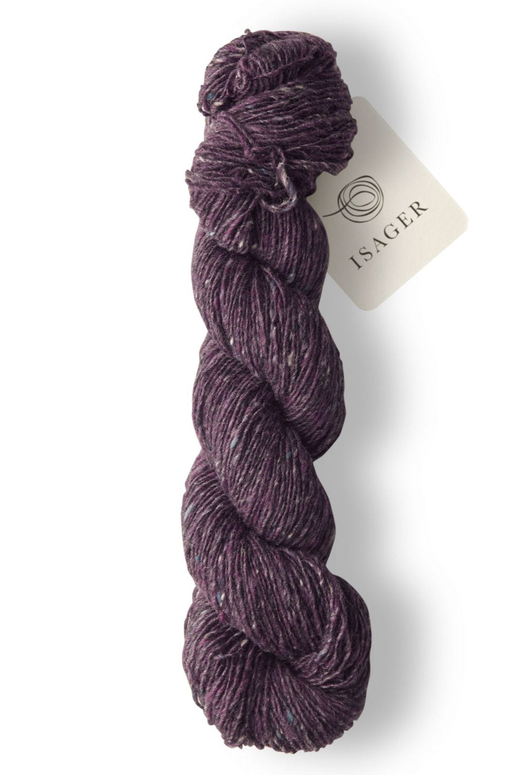 Isager Tweed Purple