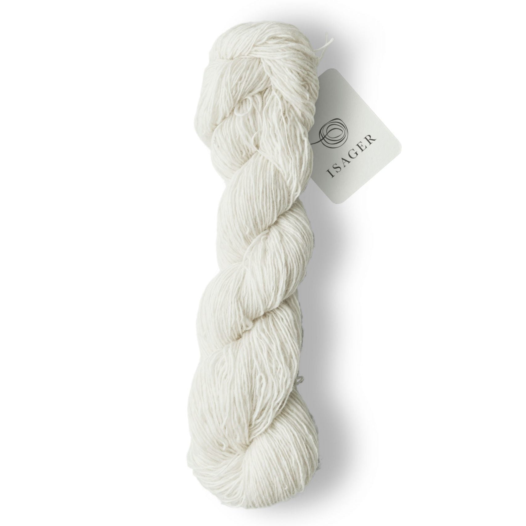 Isager Tweed Raw White