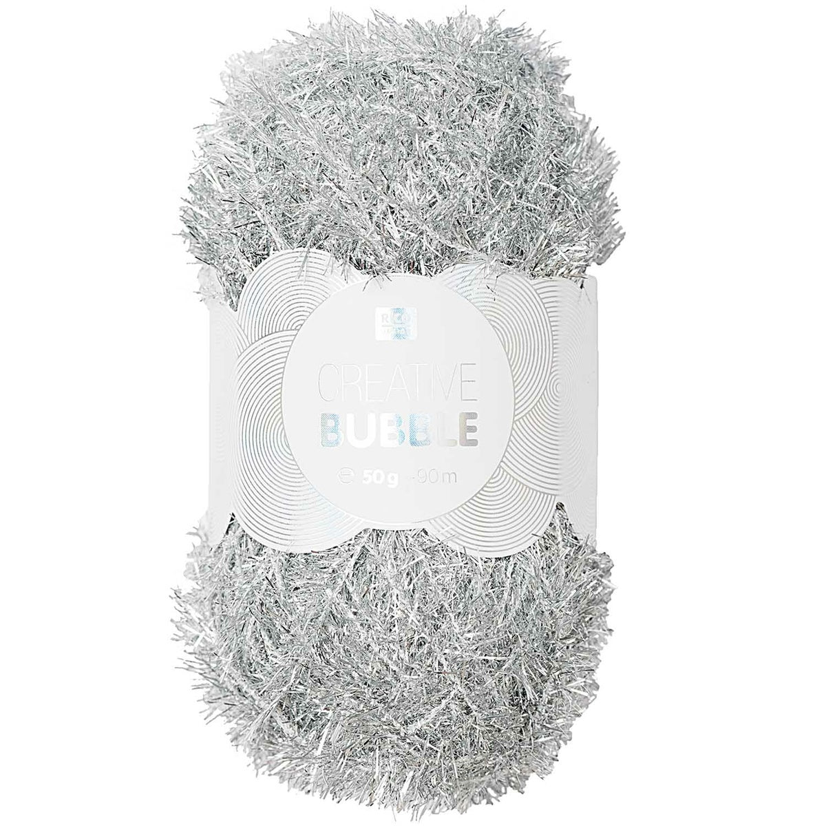 Rico Bubble Metalsølv silver 014