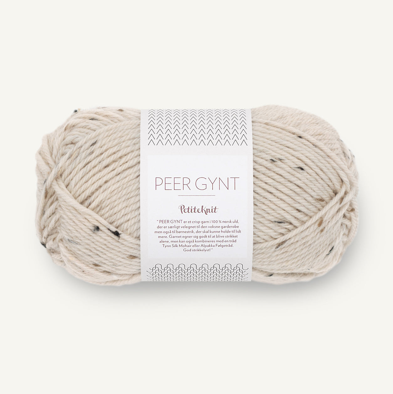 Sandnes Peer Gynt Tweed Petiteknit 2512 Almond Tweed