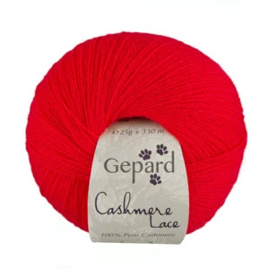 Gepard Garn Cashmere Lace 330 B Bright Orange