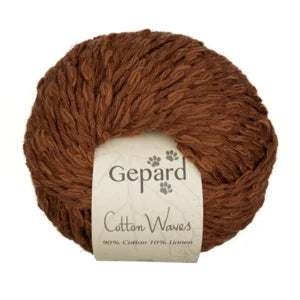 Gepard Cotton Waves 164 Brandy Ny Farve