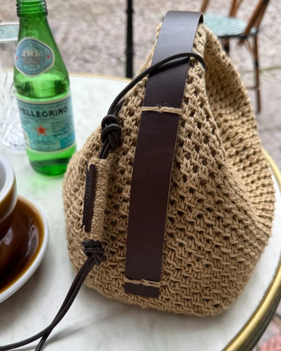 Petiteknit Juno Bag læderrem