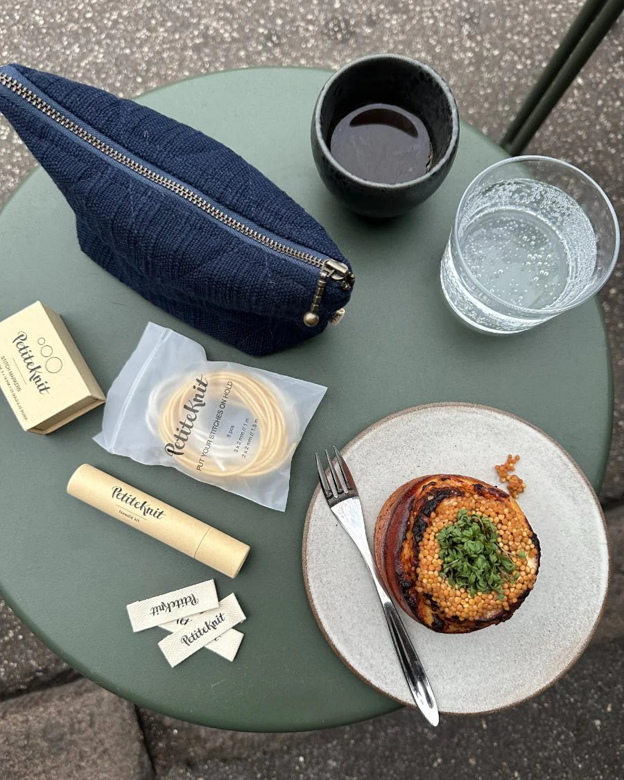 Petiteknit Knitter´s Tool Case - Kit - maskemarkør, maskewire, nåle, label