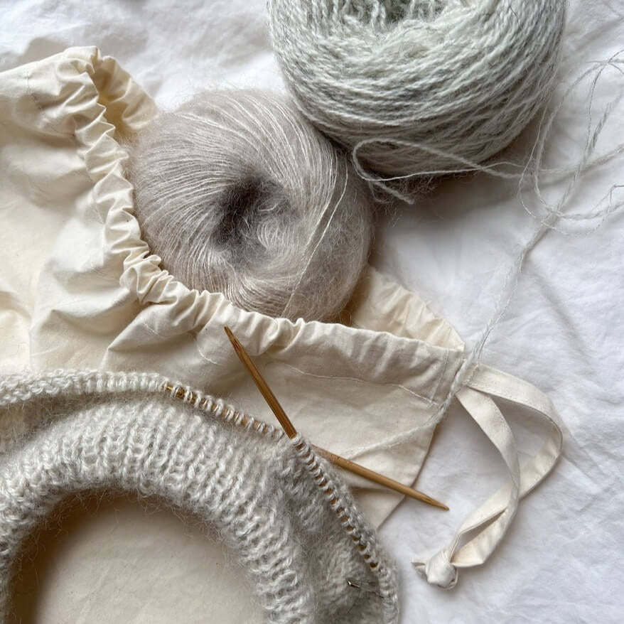 Knitter's String Bag