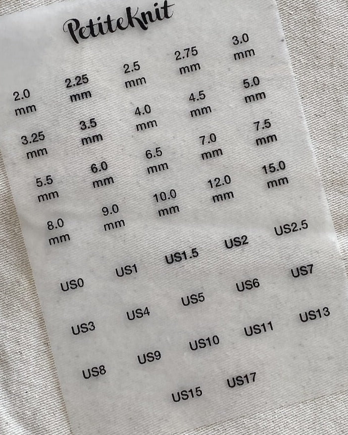 Strygemærker - Knitter's Needle Cases