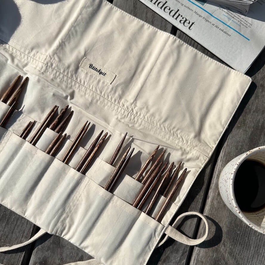 Knitter's Needle Case - Udskiftlige Rundpinde