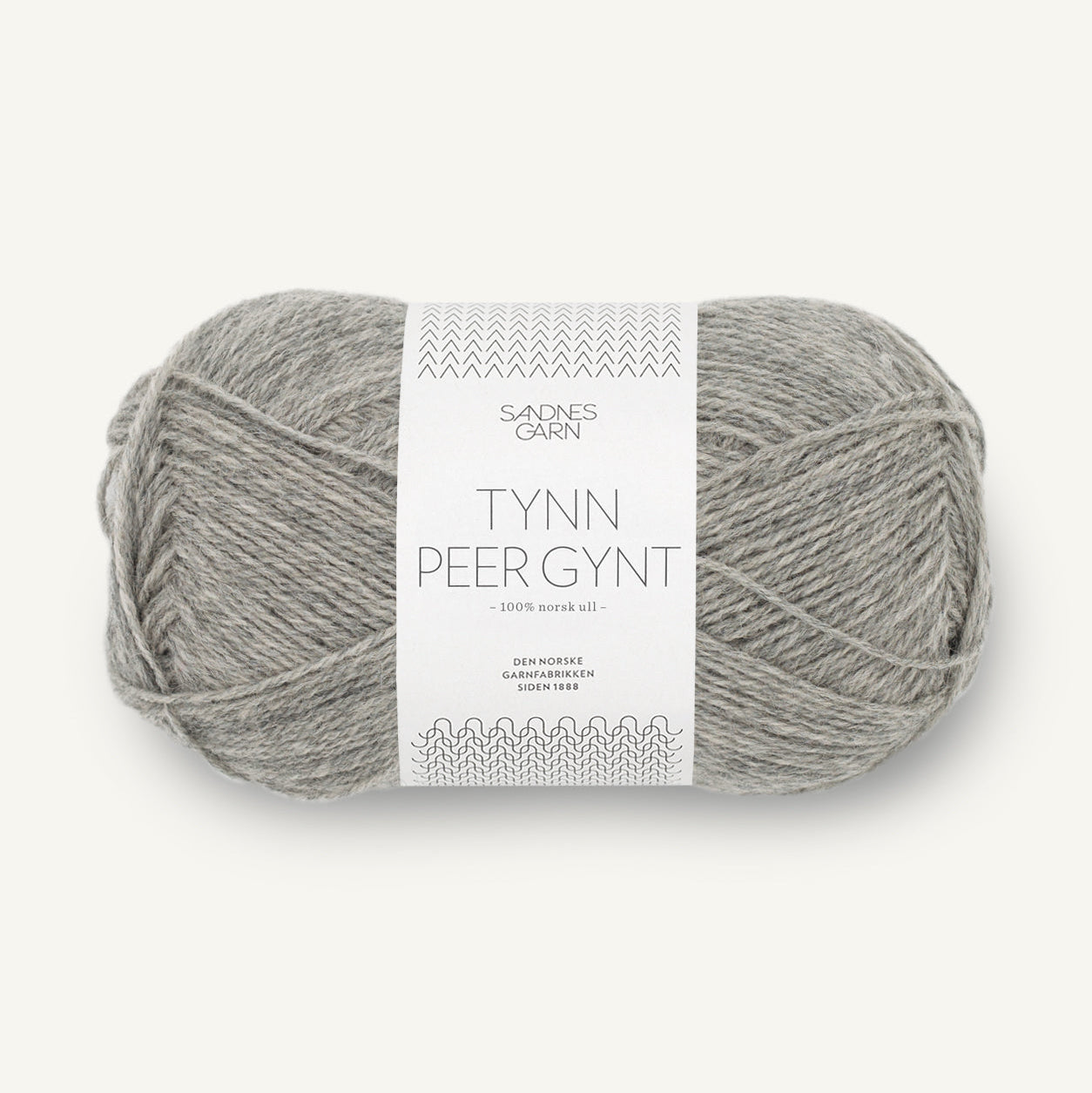 Sandnes Tynn Peer Gynt 1042 Gråmelert Gråmeleret