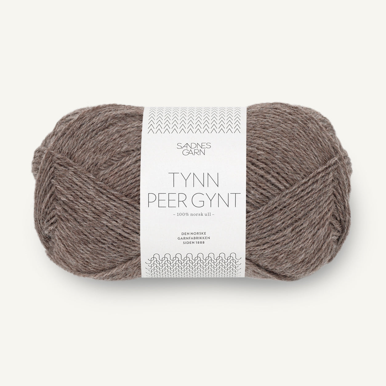 Sandnes Tynn Peer Gynt 2652 Mellombrun melert Mellembrun meleret