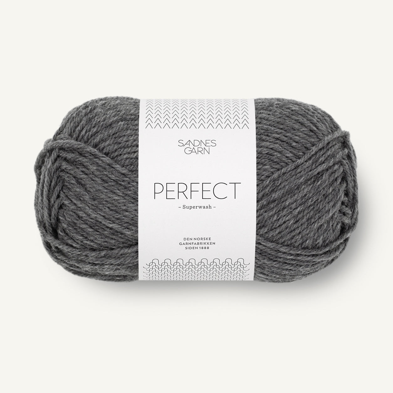 Sandnes Perfect 1053 Mørk Gråmeleret