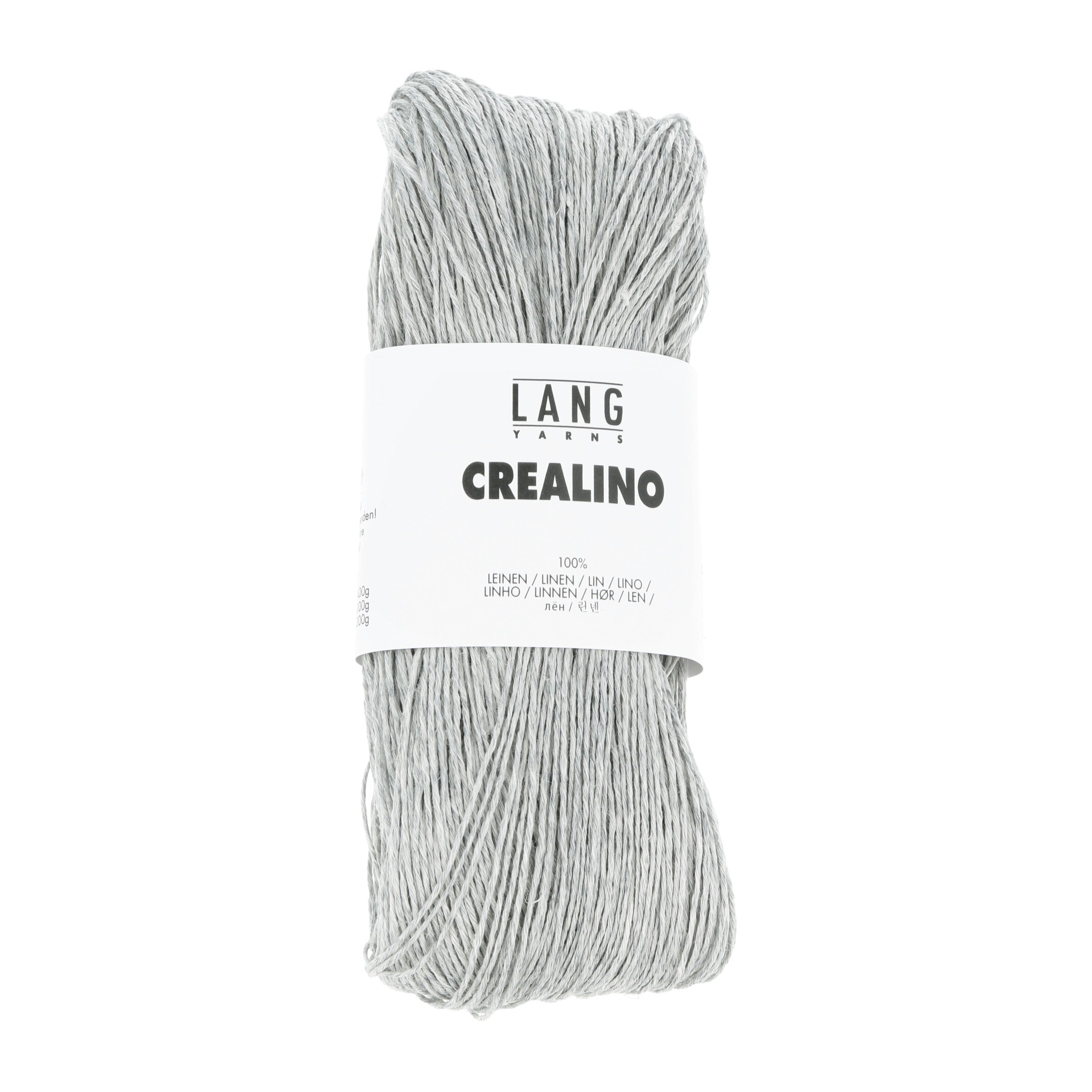 Crealino 03 Light Grey Mélange Lang Yarn