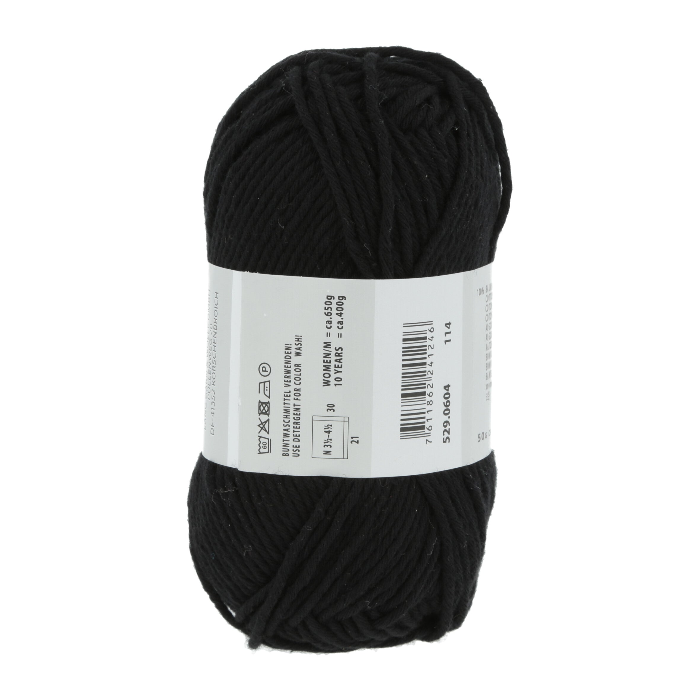 Lang Yarns Handarbeitsgarn 604 Black