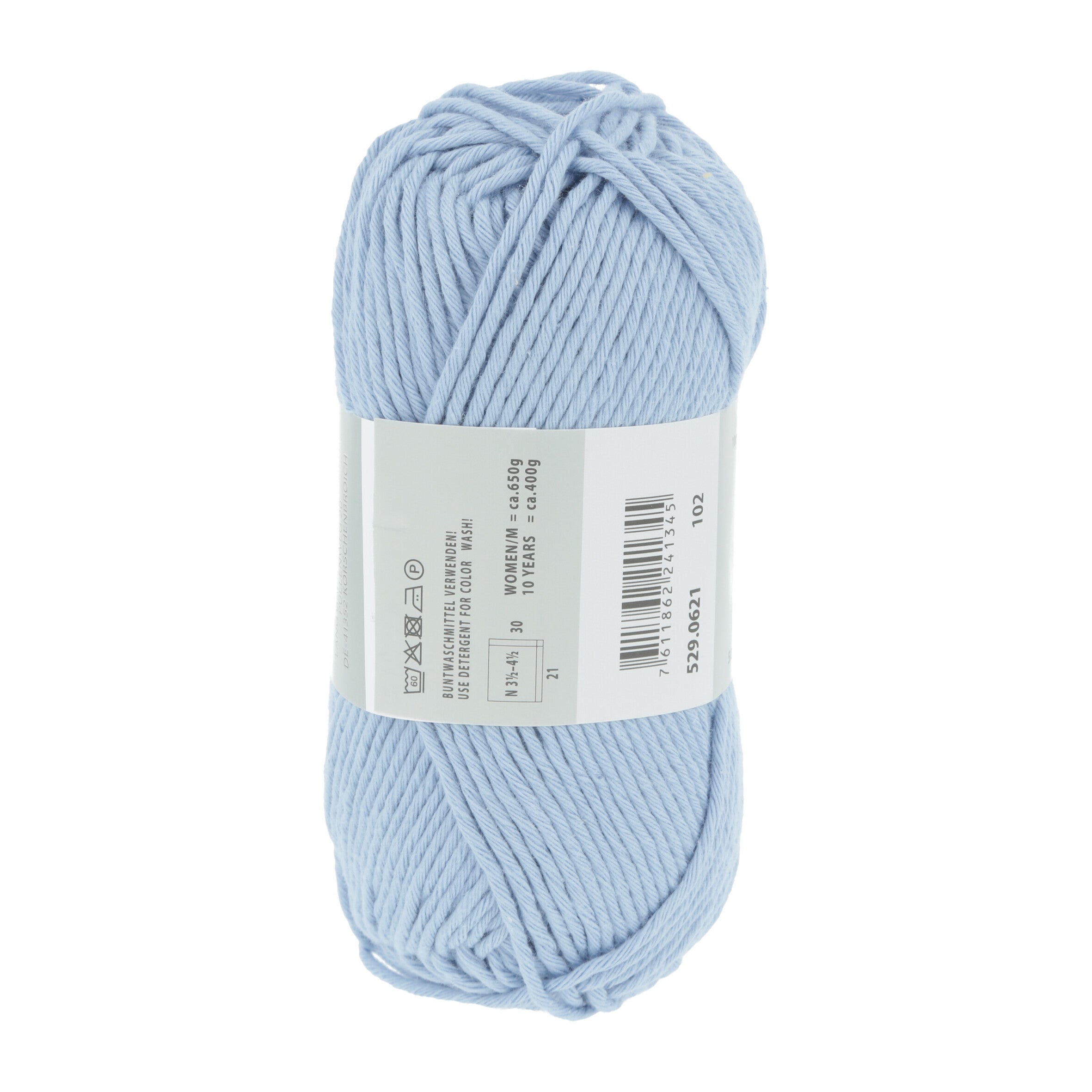 Lang Yarn Handarbeitsgarn 621 Light Blue