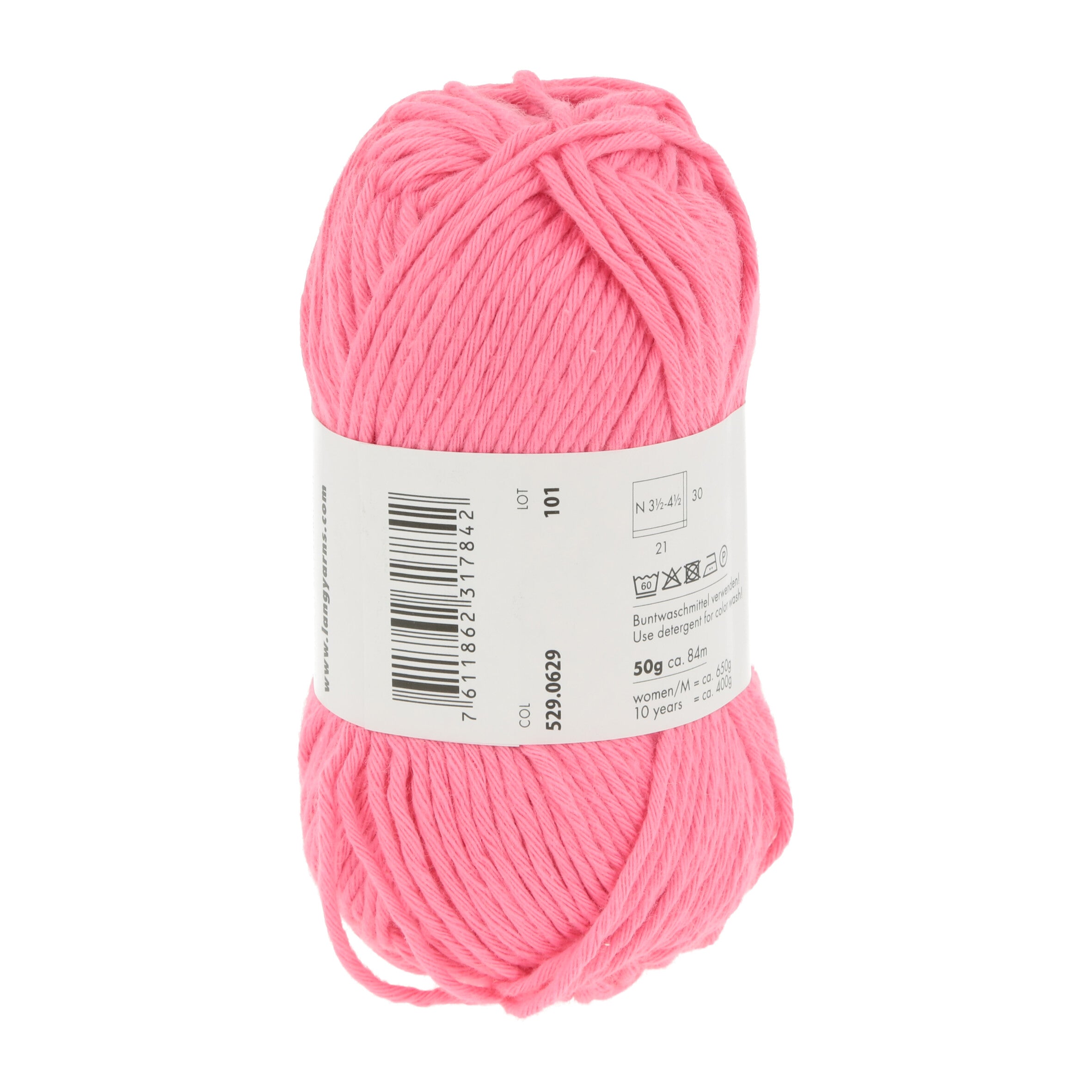 Lang Yarns Handarbeitsgarn 629 Chewing Gum