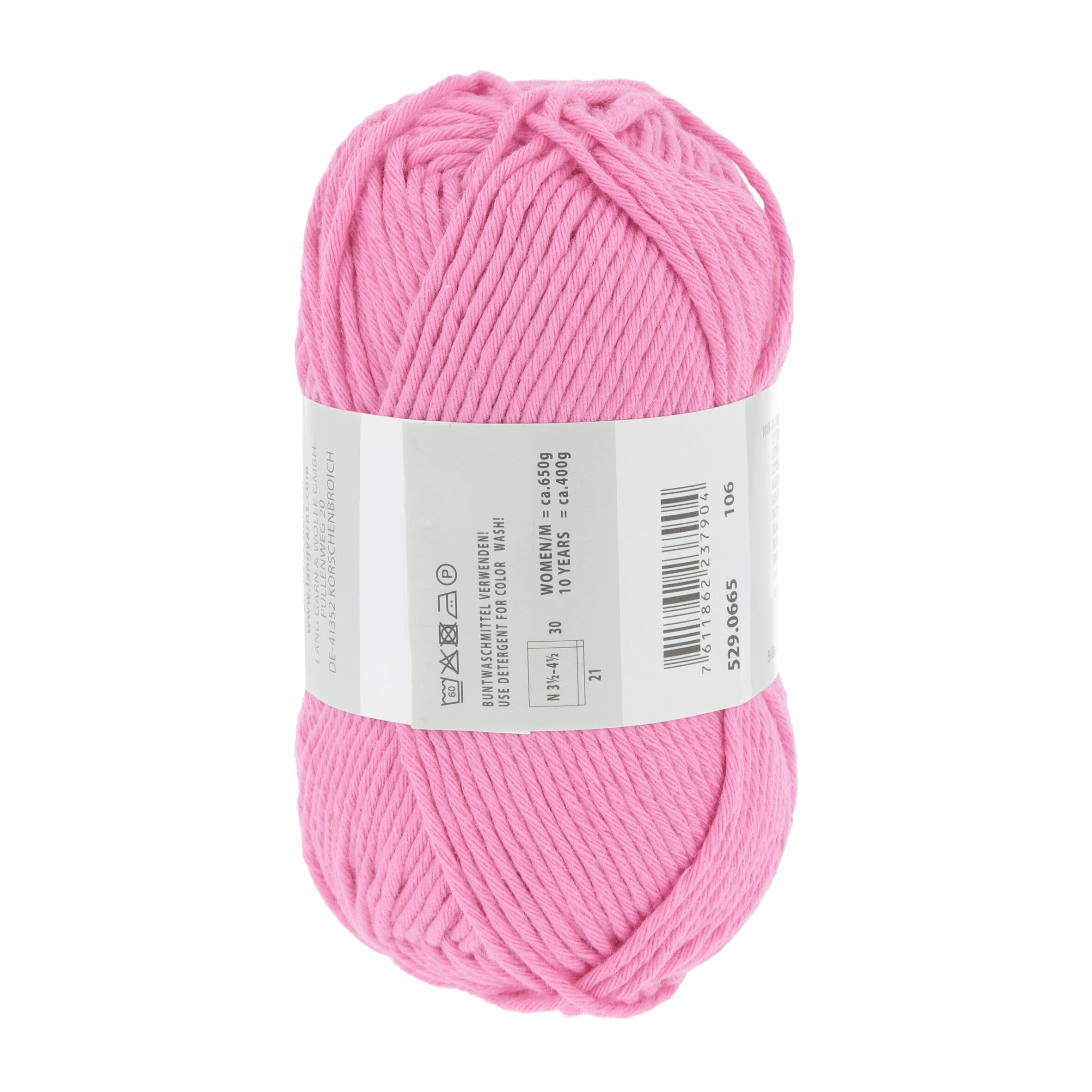 Lang Yarns Handarbeitsgarn 665 Pink