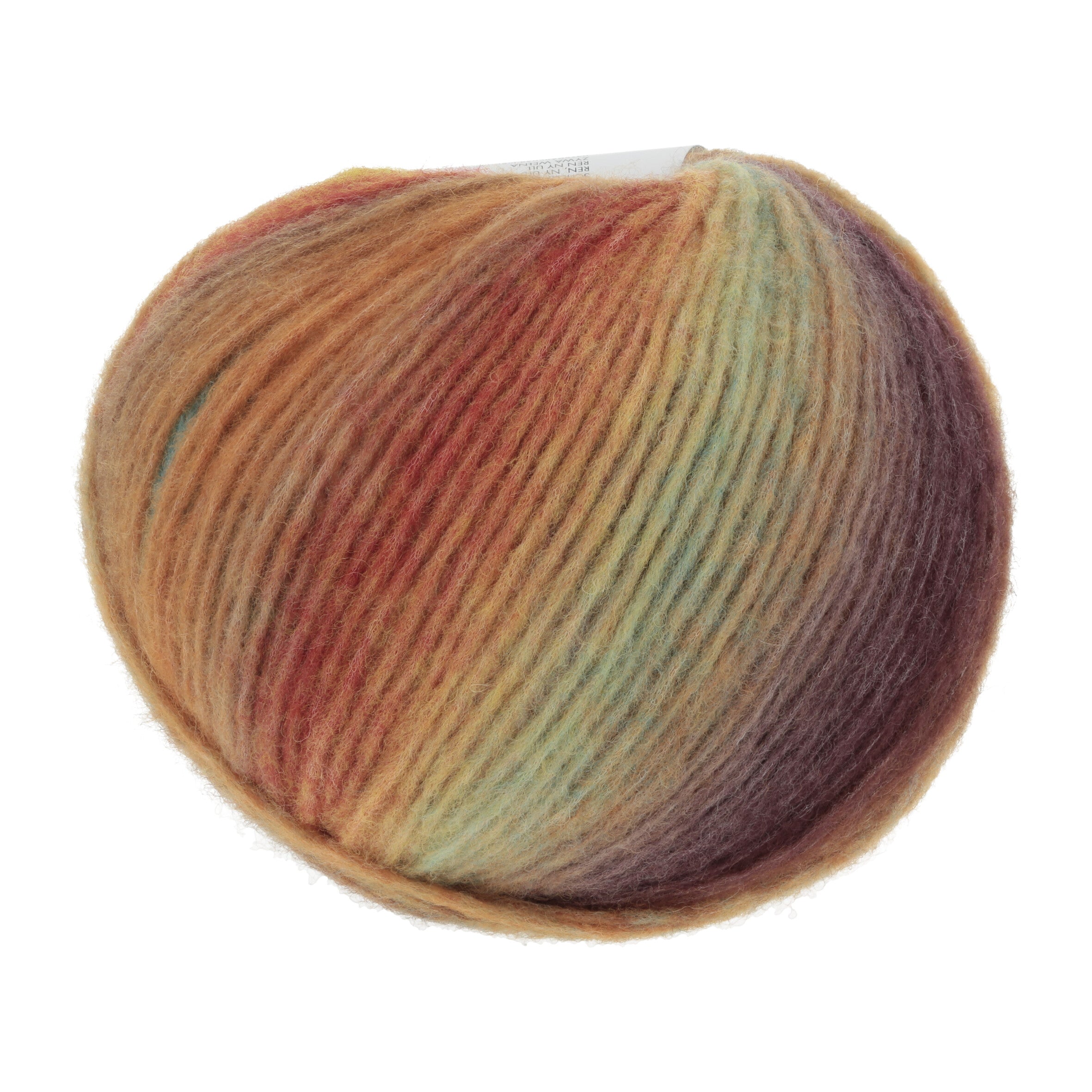 Lang Yarns Cloud 17 Brown Red Mint