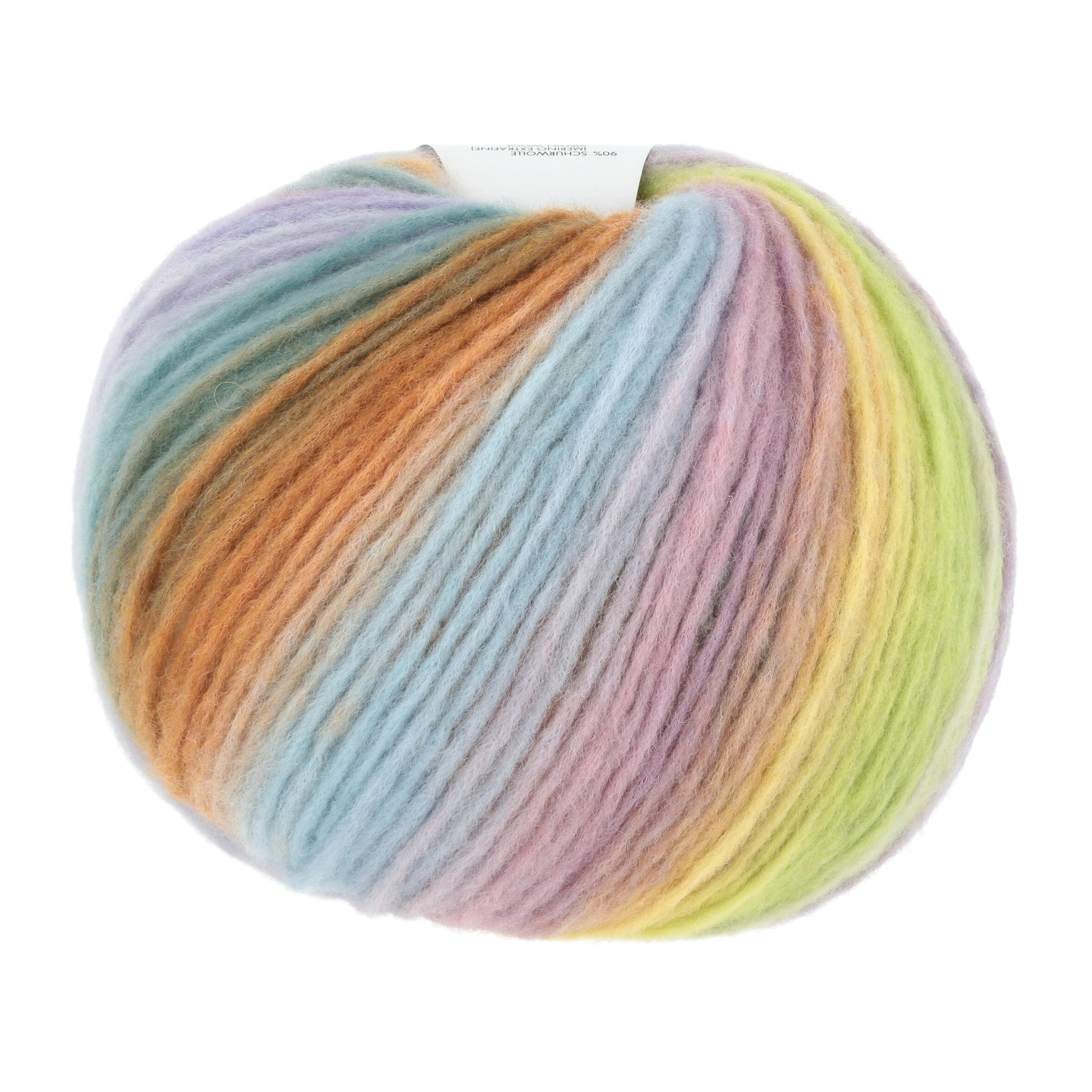 Lang Yarns Cloud 22 Purple Orange Yellow Green