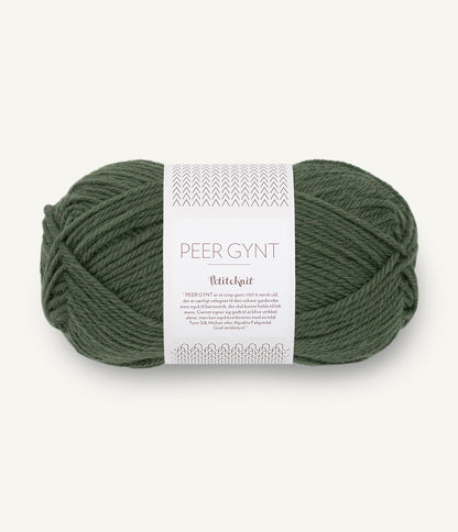 Sandnes Peer Gynt Petiteknit 9581 Pine