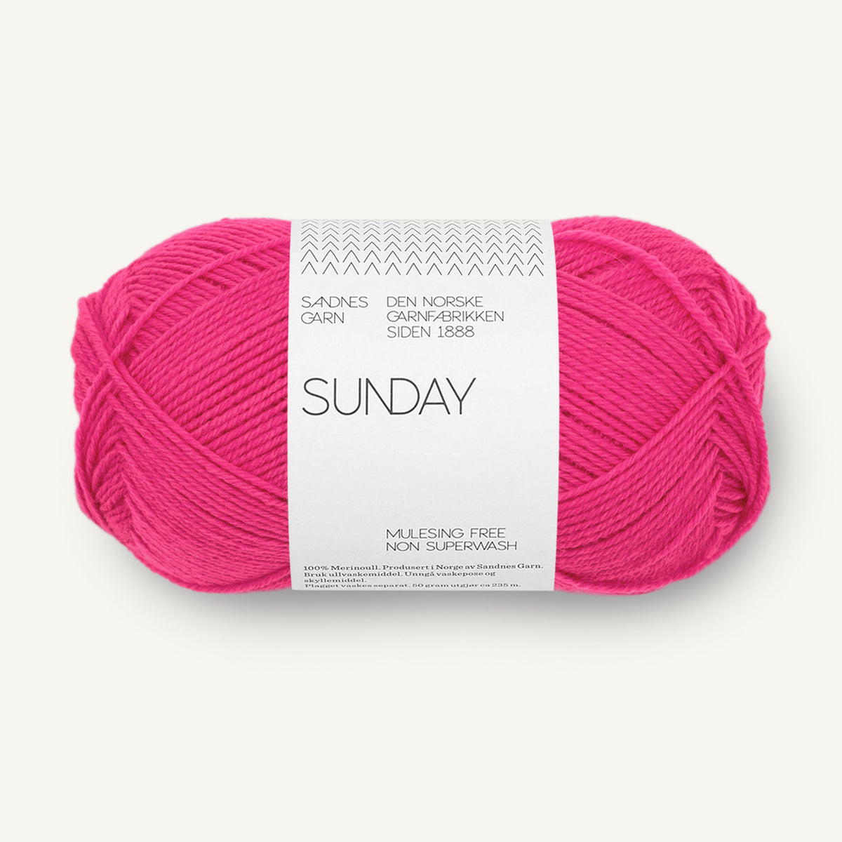 Sandnes Sunday 4518 Hot Pink