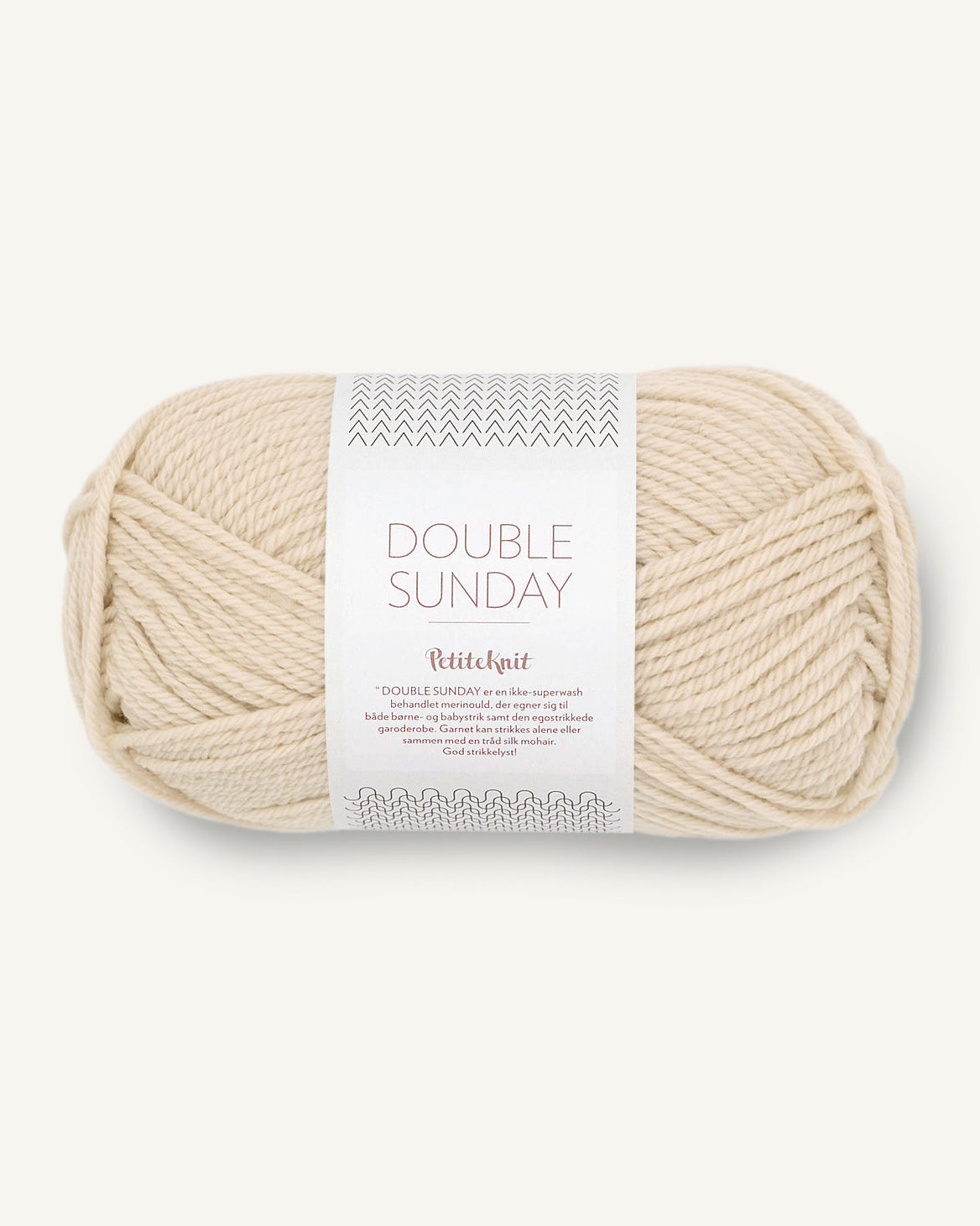 Sandnes Double Sunday - PetiteKnit 2511 Almond