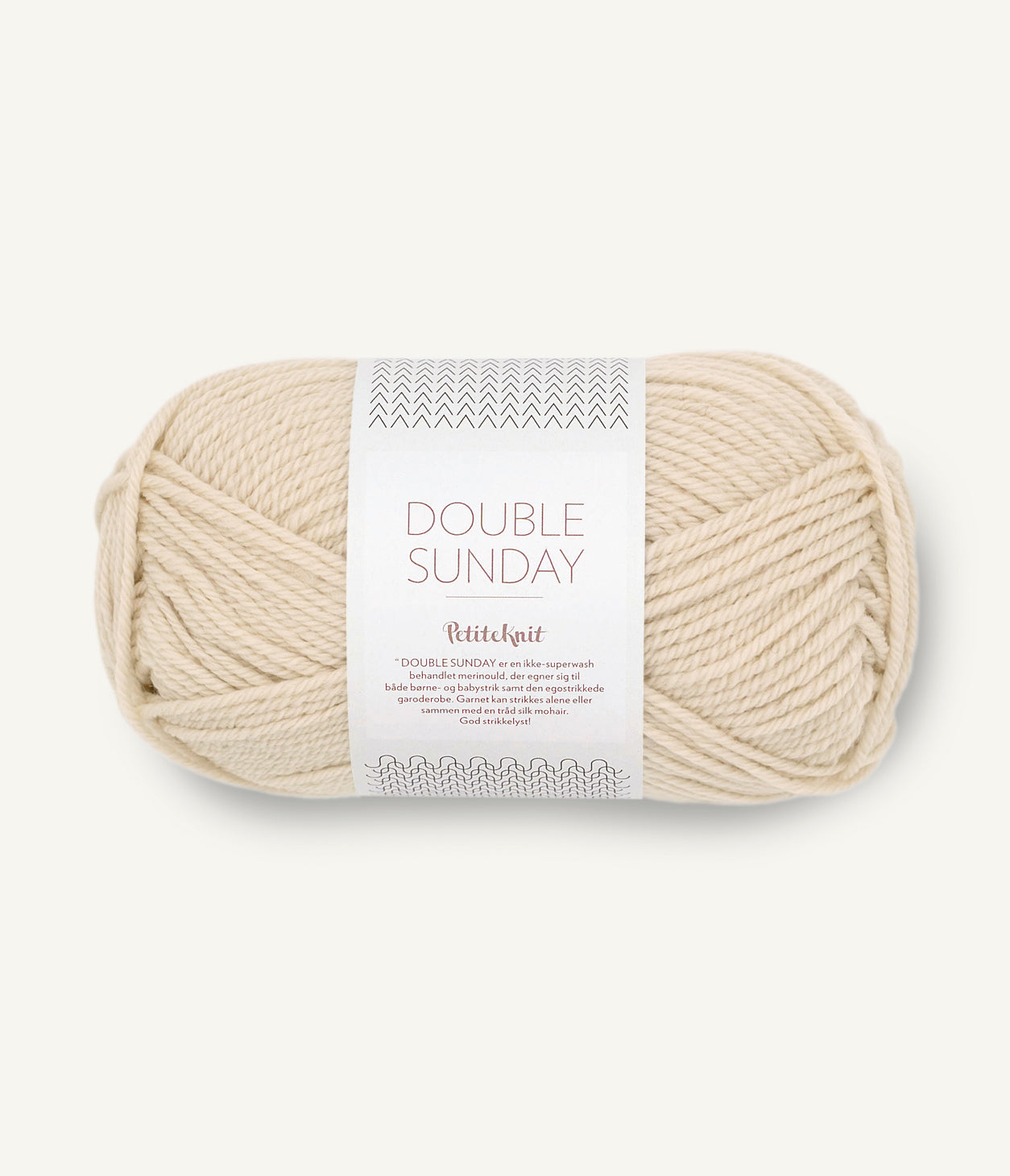 Sandnes Double Sunday - PetiteKnit 2511 Almond