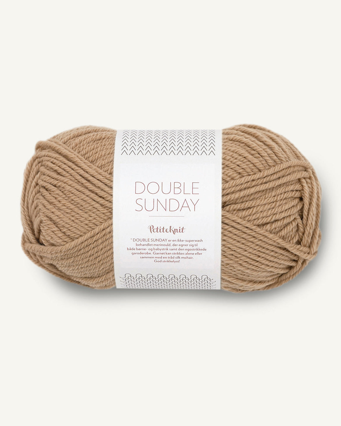 Sandnes Double Sunday - PetiteKnit 2542 Camel
