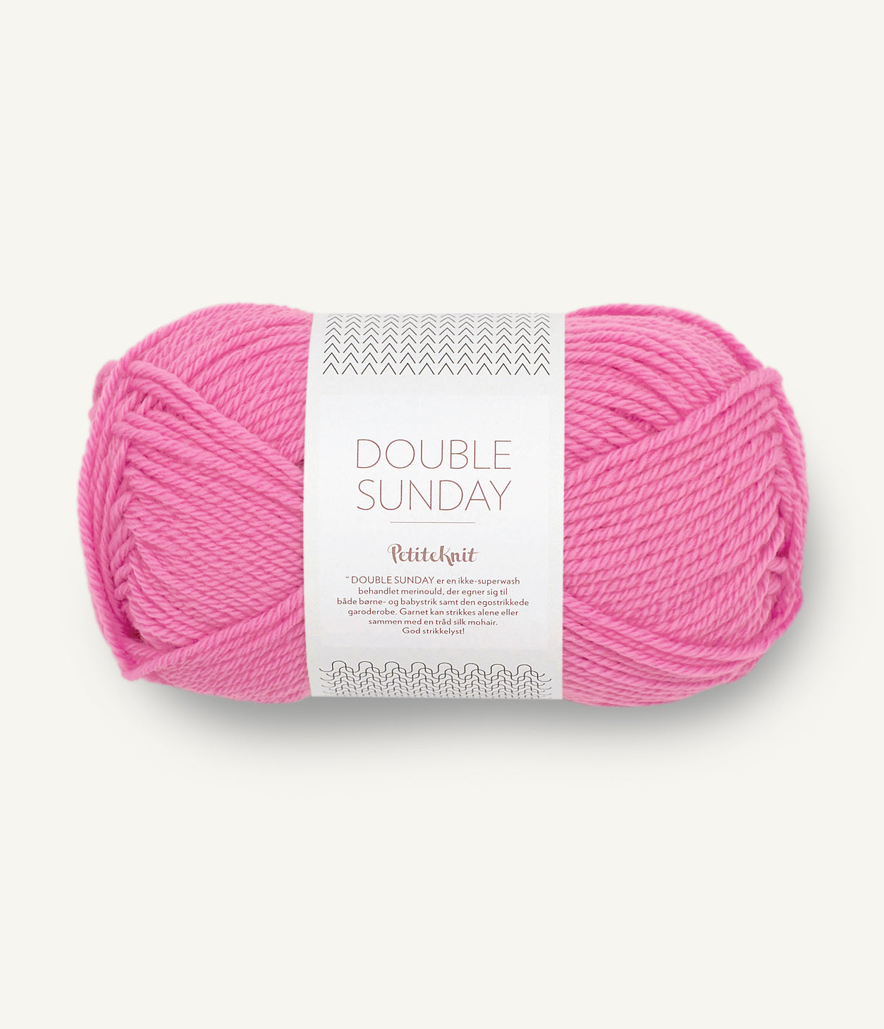 Sandnes Double Sunday - PetiteKnit 4604 Flamingo