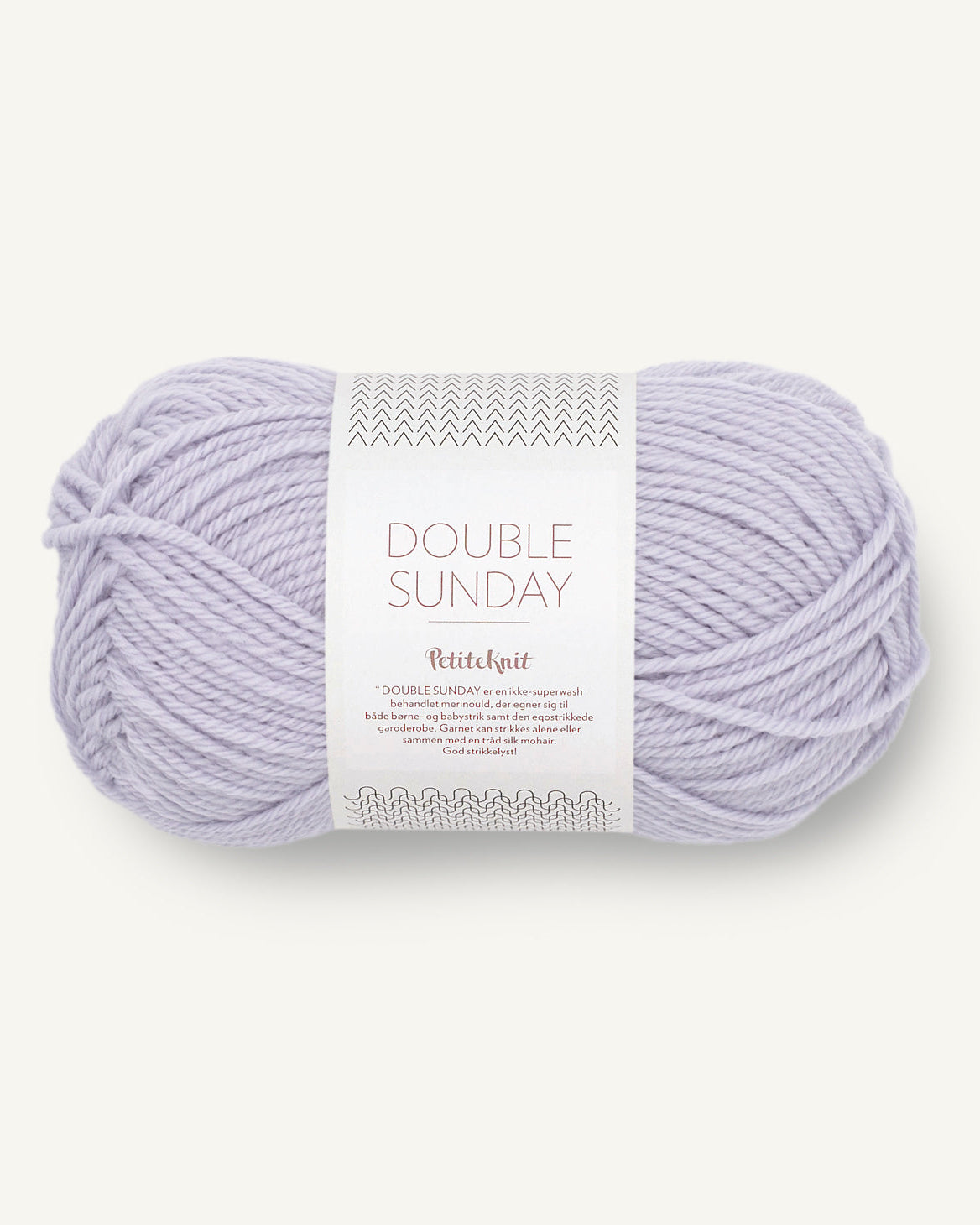 Sandnes Double Sunday - PetiteKnit 5012 Perfect Purple