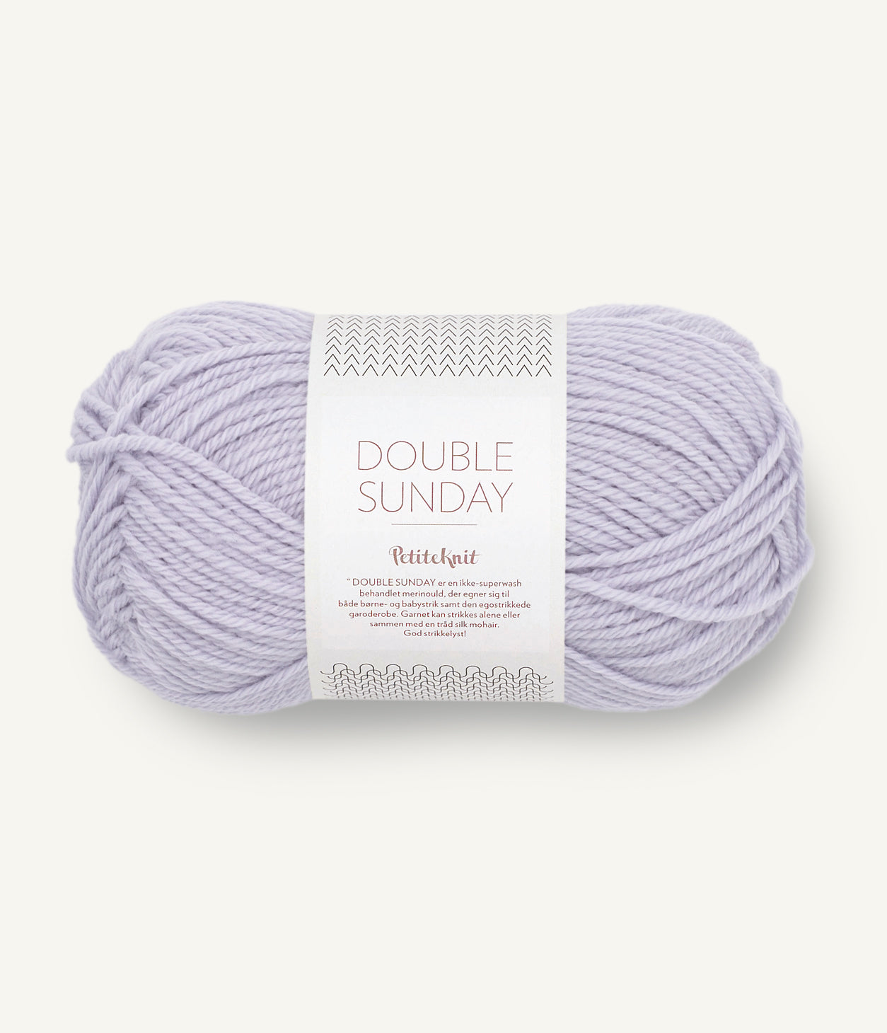 Sandnes Double Sunday - PetiteKnit 5012 Perfect Purple