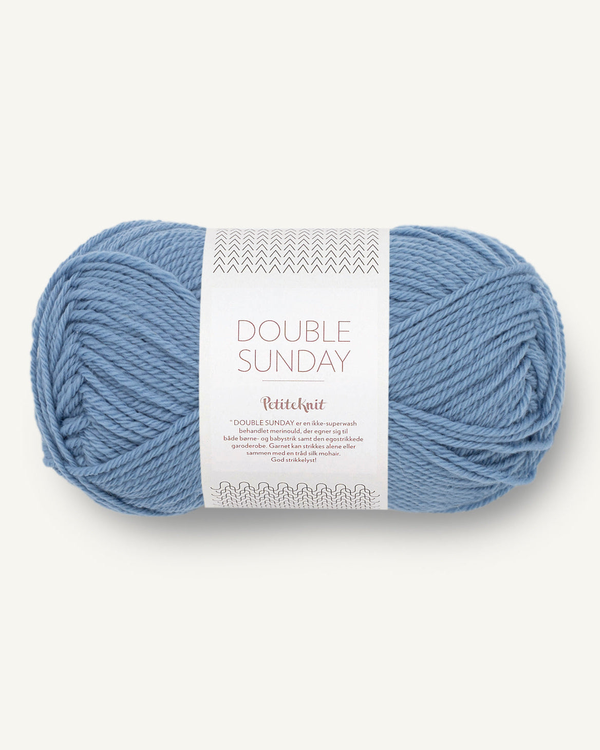 Sandnes Double Sunday - PetiteKnit 6043 Baby Blue Eyes