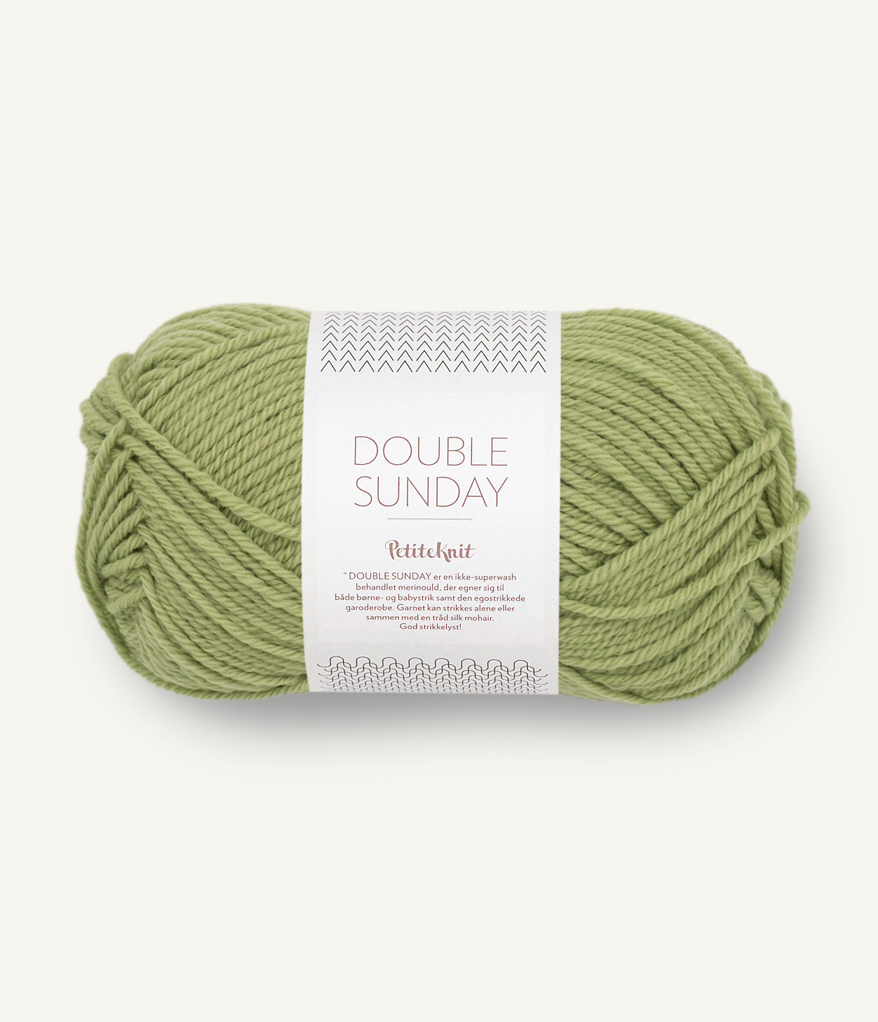 Sandnes Double Sunday - PetiteKnit 9533 Green Tea
