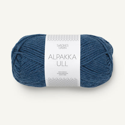 Sandnes Alpakka Ull 6364 Mørkeblå