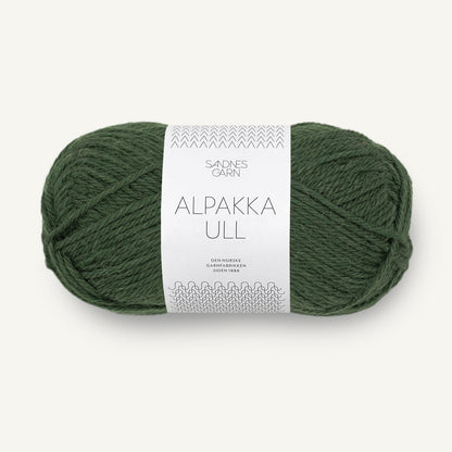 Sandnes Alpakka Ull 8082 Skoggrønn Skovgrøn