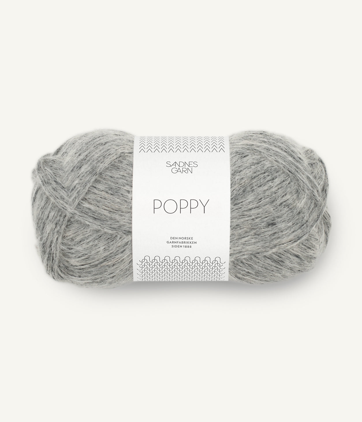 Sandnes Poppy 1042 Graameleret Grå meleret