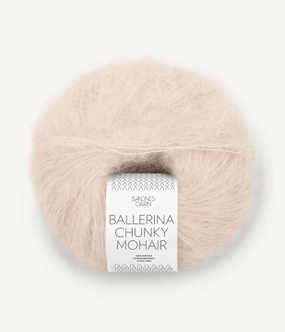 Sandnes Ballerina Chunky Mohair 2321 Marsipan