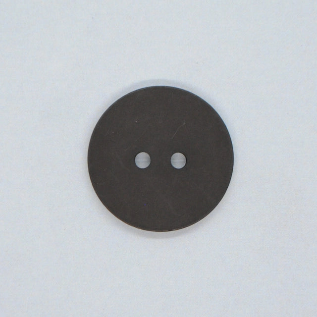 Mørk Hassel Knap (22 mm)