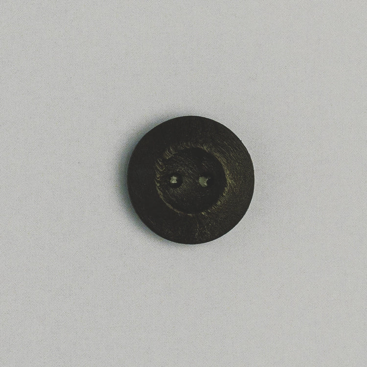 Træ Knap Mørkebrun (23 mm)